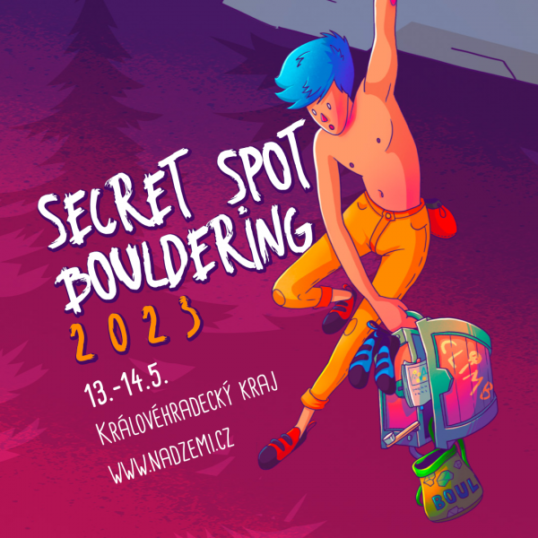 Secret Spot Bouldering 2023 - závody v boulderingu v přírodě