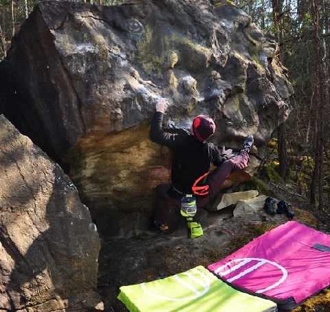 Kameňák - atypický bouldering ve Chřibech