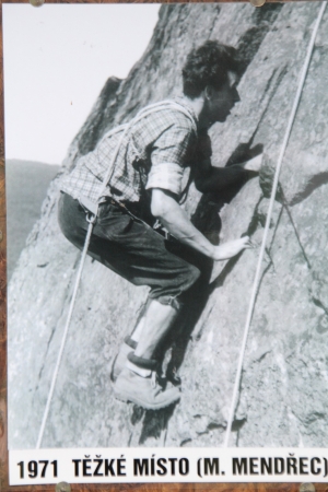 Historie horolezectví ve Chřibech