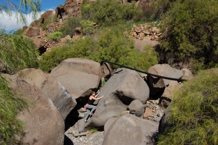 Tenerife bouldering - Arico Nuevo