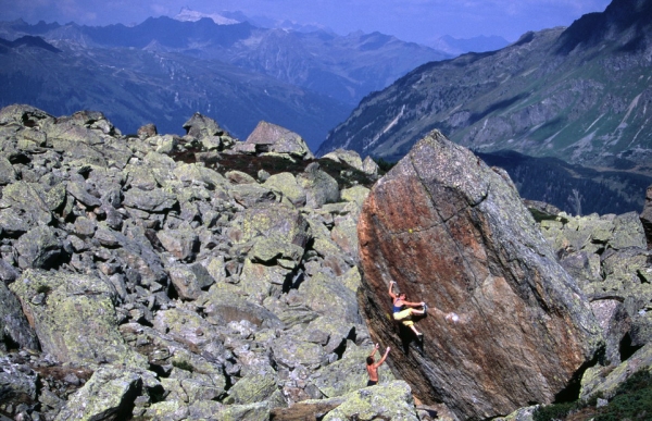 Silvretta bouldering