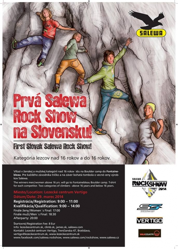 Salewa Rock Show na Slovensku