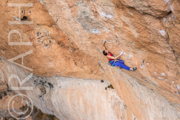 Alice Dufraisse pokusuje cestu La Rambla 9a+