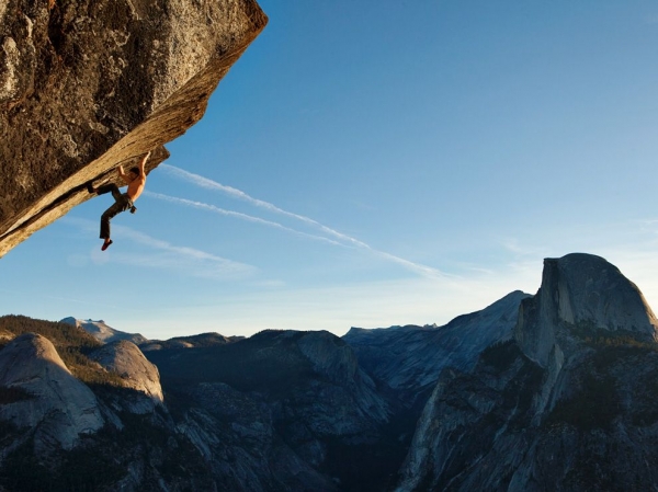 Alex Honnold a sólo cesty Heaven