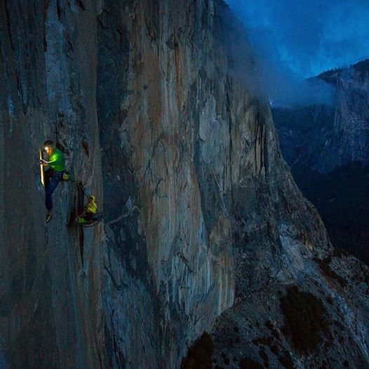 Progres v Dawn wall na El Capitana