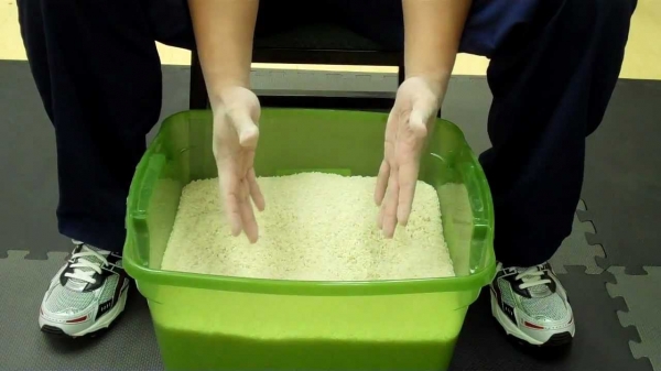 Rýže na regeneraci předloktí?