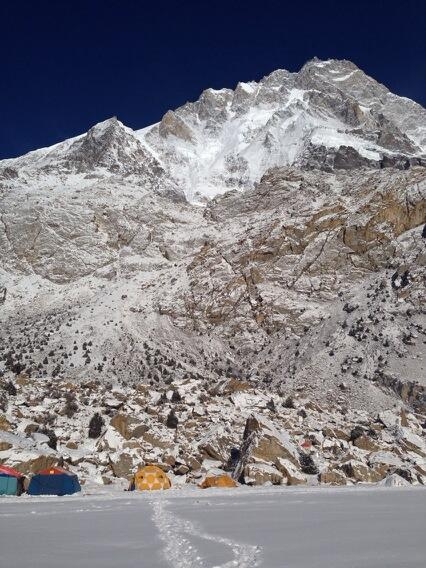 Zimní Nanga Parbat