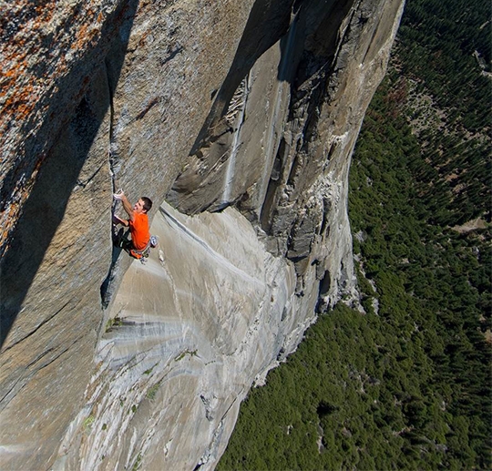 Volný přelez Heart route na El Capa 