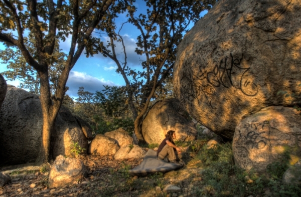 Bouldering v Novém Mexiku